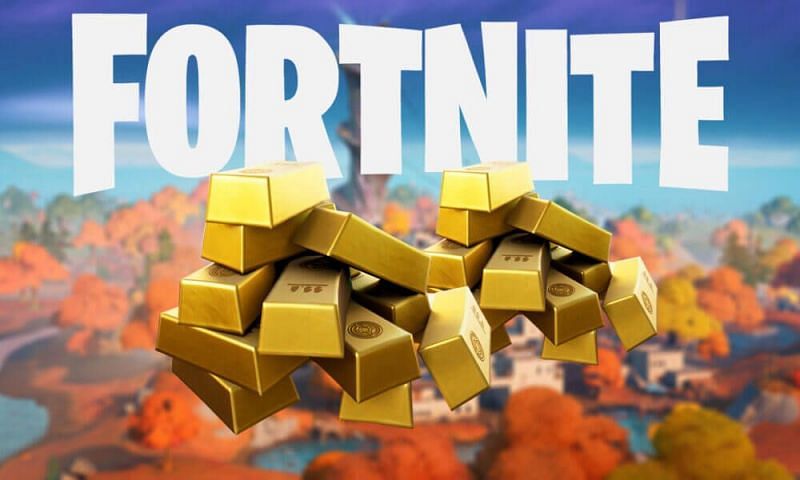 Gold bars in Fortnite. Image via Charlie INTEL