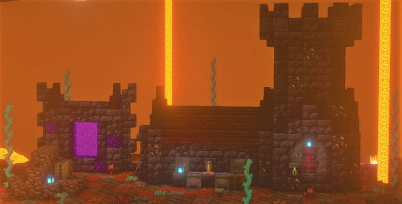 Minecraft How to Make a Nether Fortress - Instructables