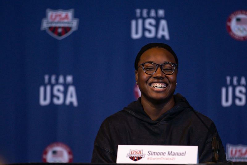 Simone Manuel won the 100 M freestyle at the Rio Olympic