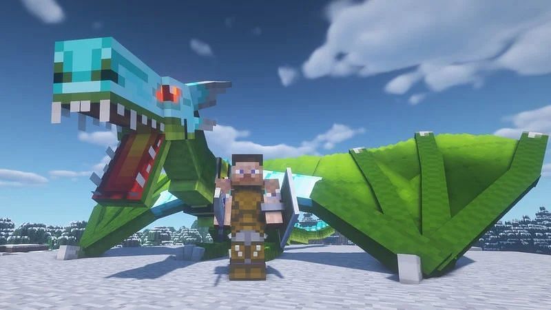 Minecraft allows players to use texture packs and modpacks to play in a world of their liking (Image via Shockbyte)