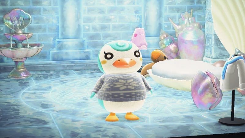 Meet Sprinkle, the peppy penguin from Animal Crossing: New Horizons (Image via YouTube)