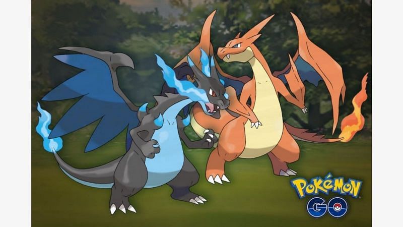 Charizard is a Flying and Fire-type Pokemon that is weak to Water, Rock, and Electric-type Pokemon (Image via Niantic)