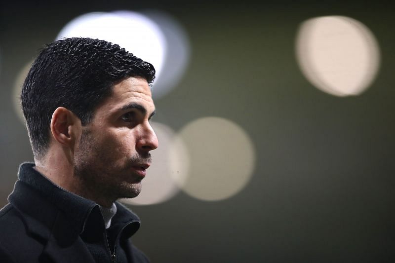 Arsenal managr Mikel Arteta. (Photo by Nick Potts - Pool/Getty Images)