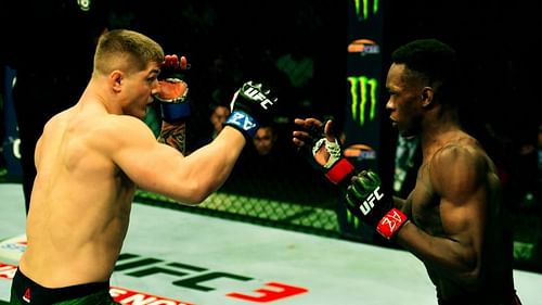 Israel Adesanya vs. Marvin Vettori [Photo courtesy: @ufc on Twitter]