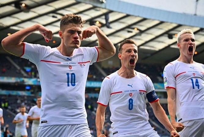 Euro 2020: Patrik Schick and Czech Republic march on after low-key draw with Croatia