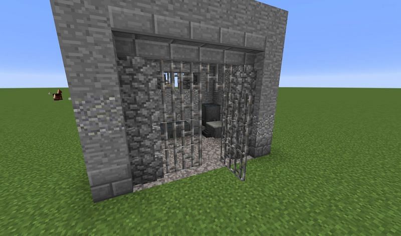 How to build a prison cell in Minecraft