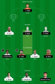 NOR vs LEI Dream11 Team