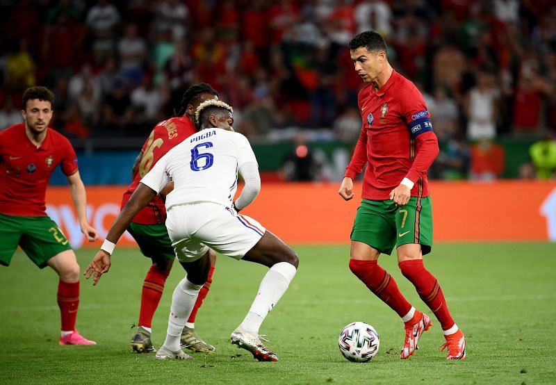 Portugal and France played out a 2-2 draw on Wednesday