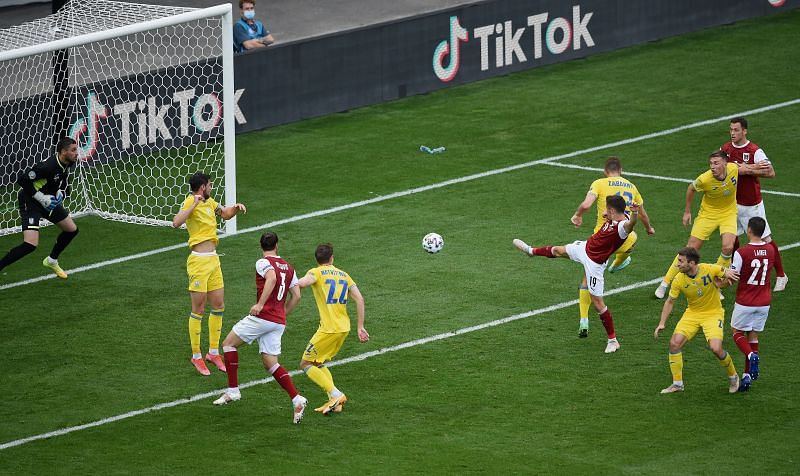 Christoph Baumgartner&#039;s first-half strike sealed all three points for Austria against Ukraine at Euro 2020