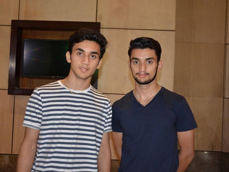 Lakshya Sen (left) and Chirag Sen