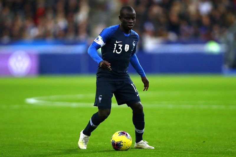 N&#039;Golo Kante will play in defensive midfield for France at Euro 2020