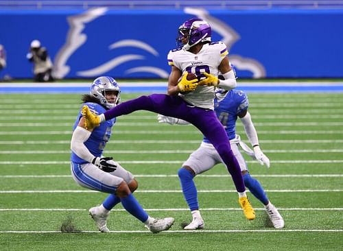 Justin Jefferson with the Minnesota Vikings