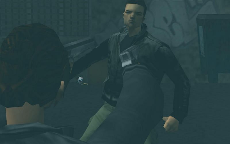 Catalina, who is about to shoot Claude (Image via GTA Wiki)