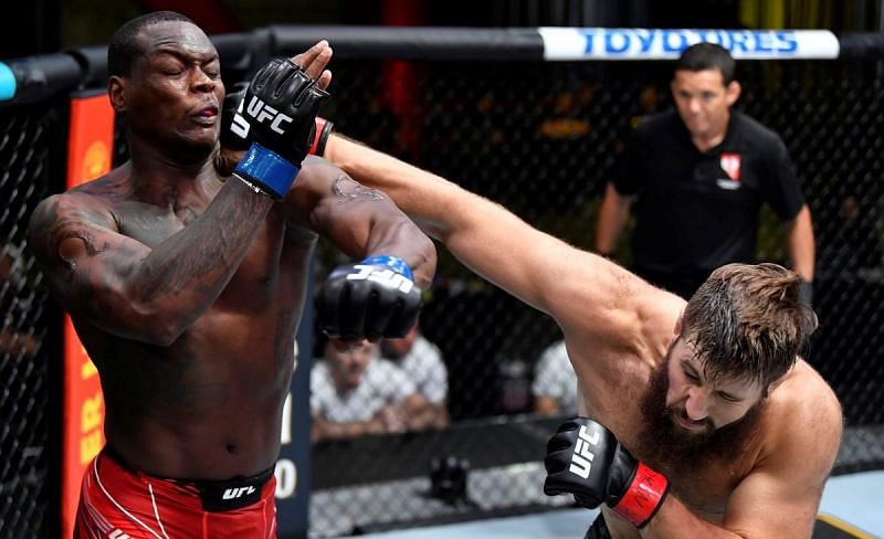 Ovince Saint Preux (left); Tanner Boser (right)