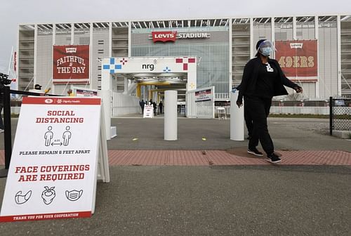 Levi Stadium Opens As Mass Covid Vaccination Site