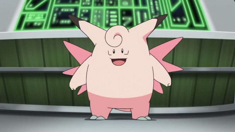 Clefable in the anime (Image via The Pokemon Company)