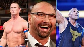 Batista gives justification for refusing to work with The Rock and John Cena in Hollywood