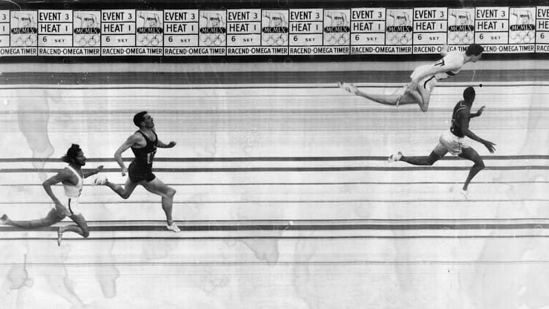 Milkha Singh finishes 4th in 400m at 1960 Olympics in a photo finish (Source: Olympics.com)