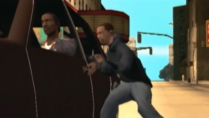 CJ carjacking in Liberty City (Image via GTA Wiki)