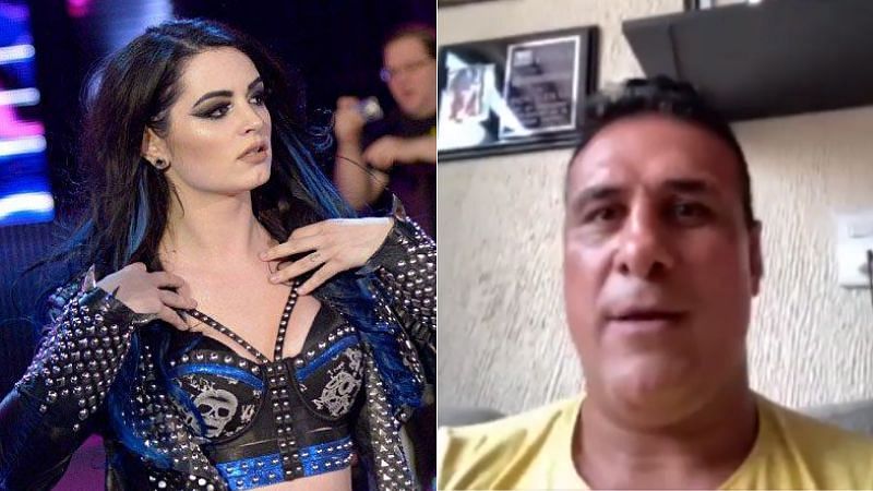 Paige and Alberto Del Rio were engaged in 2016 and 2017