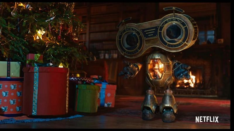 A Christmas movie about an aged toy-maker (Image via Netflix)