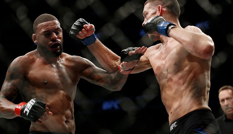 Nate Diaz scored a come-from-behind win over Michael Johnson after getting into his head in 2015