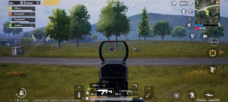 Players must keep an eye on surroundings before looting an airdrop (Image via Battlegrounds Mobile India)