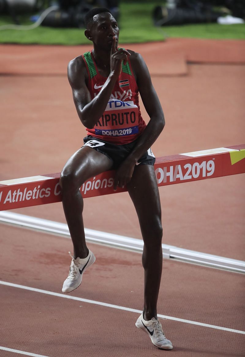 Conseslus Kipruto will not be taking part in the Tokyo Olympics (Photo by Andy Lyons/Getty Images for IAAF)
