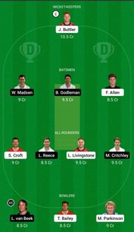 T20 Blast 2021 Dream11 Fantasy Suggestions (LAN vs DER)