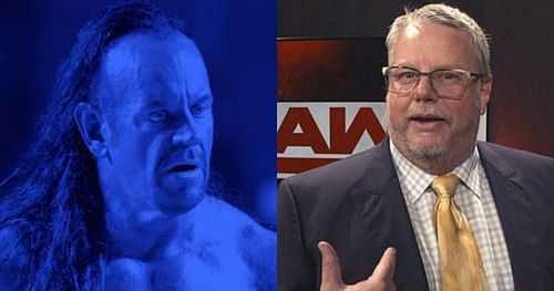 The Undertaker and Bruce Prichard.