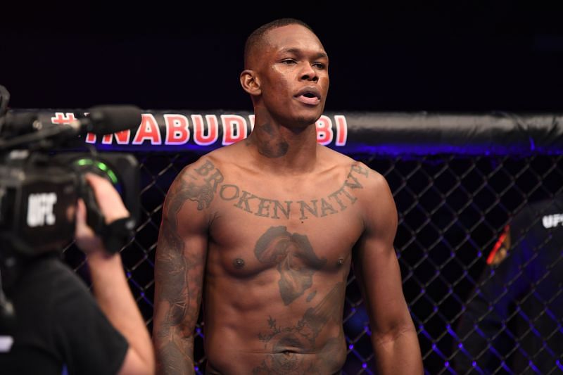 How did Israel Adesanya get gynecomastia?