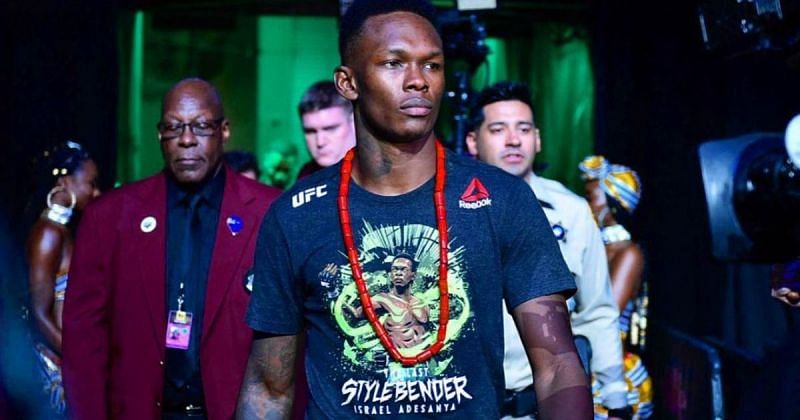 Israel Adesanya. Image via Instagram @stylebender