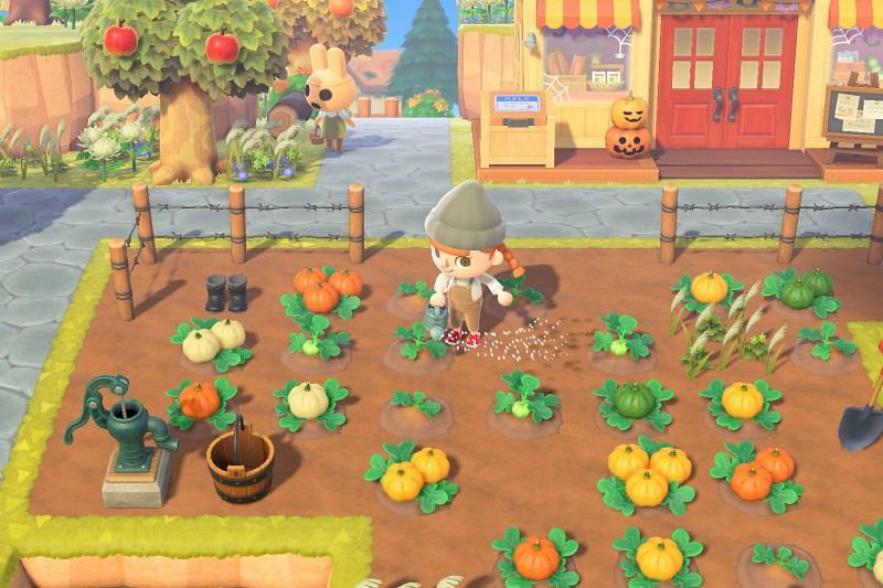 Animal Crossing gameplay. Image via Wired