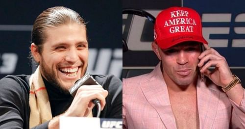 Brian Ortega (left) & Colby Covington (right) [Image Credits- MMA Fighting & Mirror]