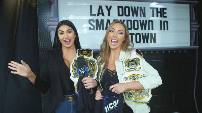 The IIconics held the Women&#039;s Tag Team Championship in 2019
