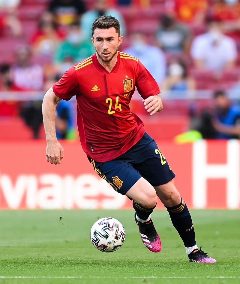 Aymeric Laporte made his debut in the game against Portugal