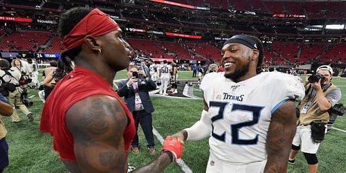 Julio Jones and Derrick Henry