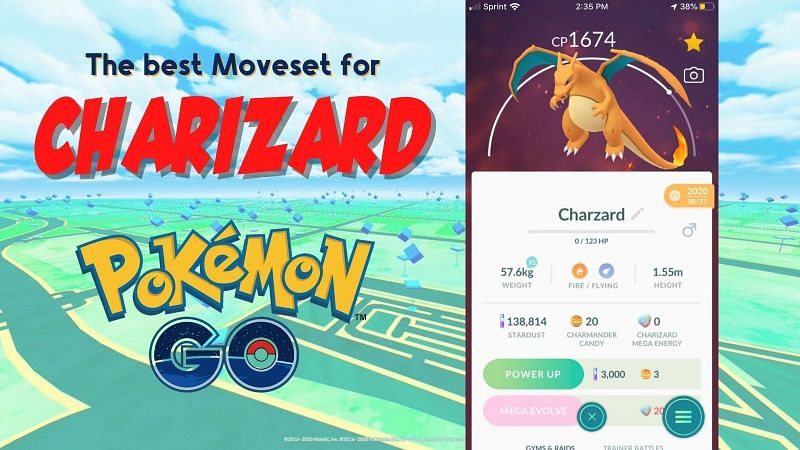 Shiny Charizard ( Two Charged Moves ) Pokemon Trade Go