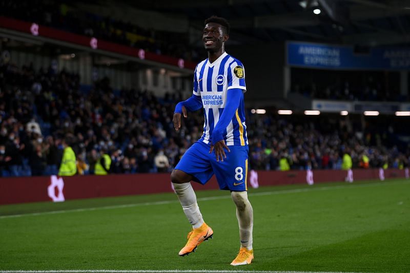 Yves Bissouma plays for Brighton in the Premier League