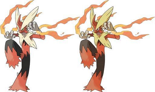 Shiny Mega Blaziken