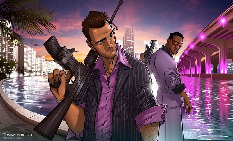 Vice City just oozes coolness (Image via Patrick Brown)