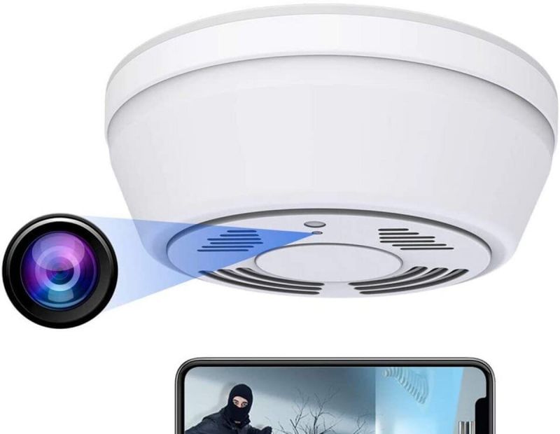 Smoke Detector Spy Camera. Image via: Amazon.com