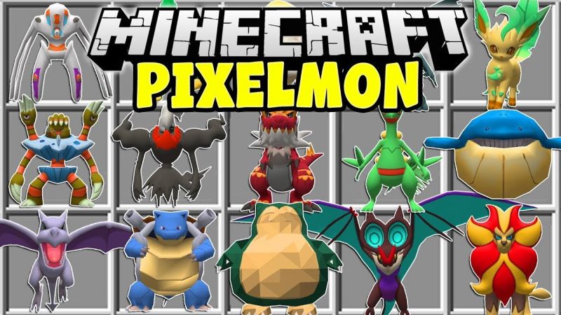 Pixelmon - Minecraft Mod