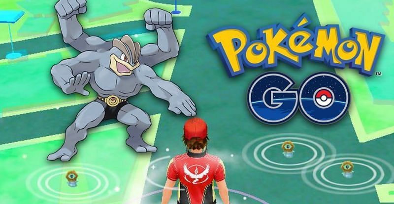 Machamp is vulnerable to Dairy, Flying, and Psychic-type Pokemon in Pokemon GO (Image via Niantic)