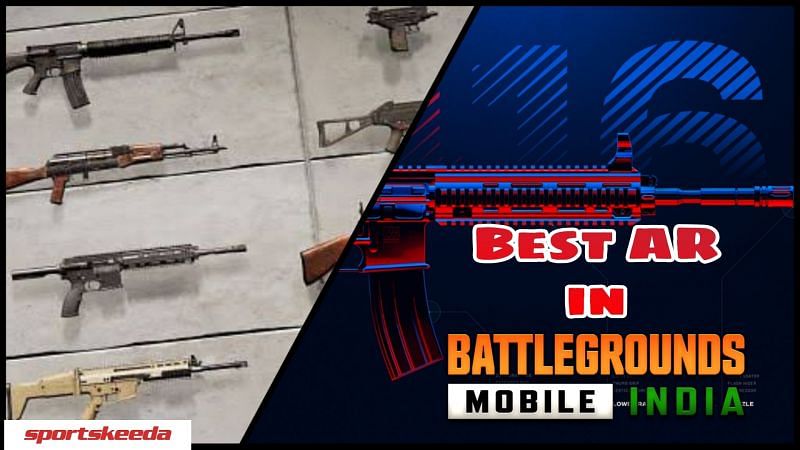 Best Assault Rifle in Battlegrounds Mobile India
