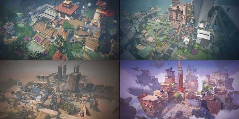 Haven, Split, Bind, and Ascent loading screen (Image via Riot)