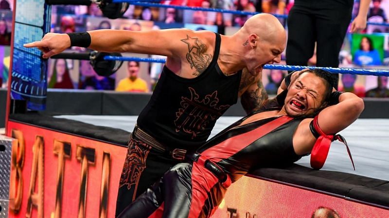 King Corbin and Wesley Blake were allies on WWE SmackDown