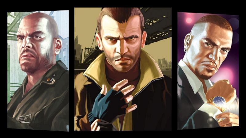 GTA 4&#039;s protagonists (Image via Rockstar Games)