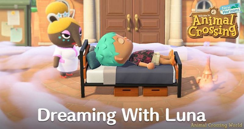 Dreaming with Luna. Image via Animal Crossing World