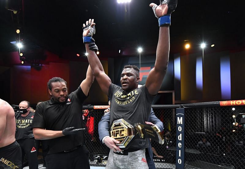 Have the UFC booked Ciryl Gane vs. Derrick Lewis to spite Francis Ngannou?
